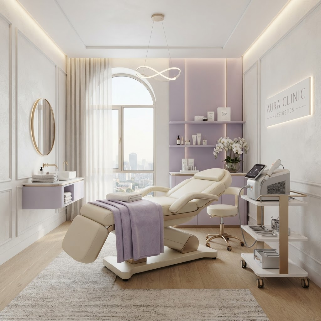 Luxury private treatment suite at Bella Nova Clinic